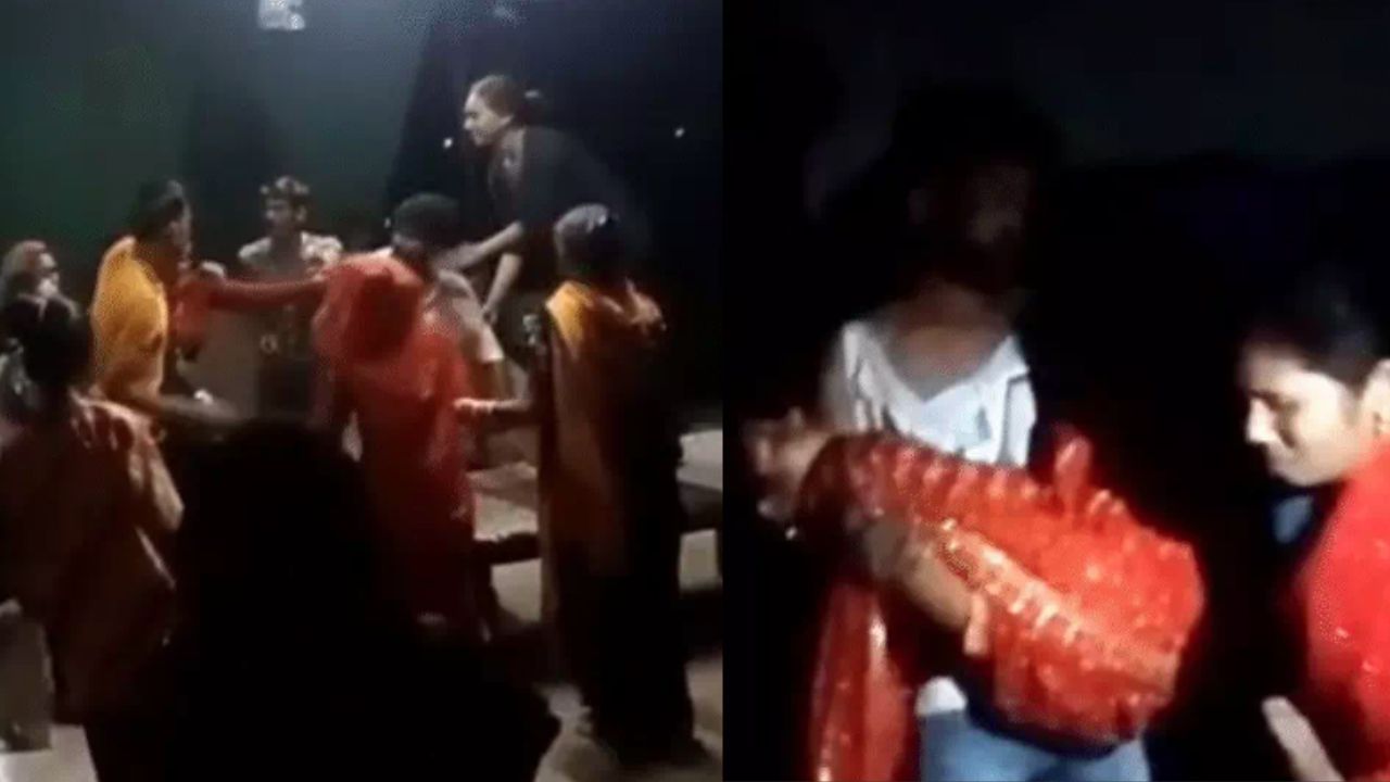 In Gwalior, the bride and groom were assaulted for not serving liquor.