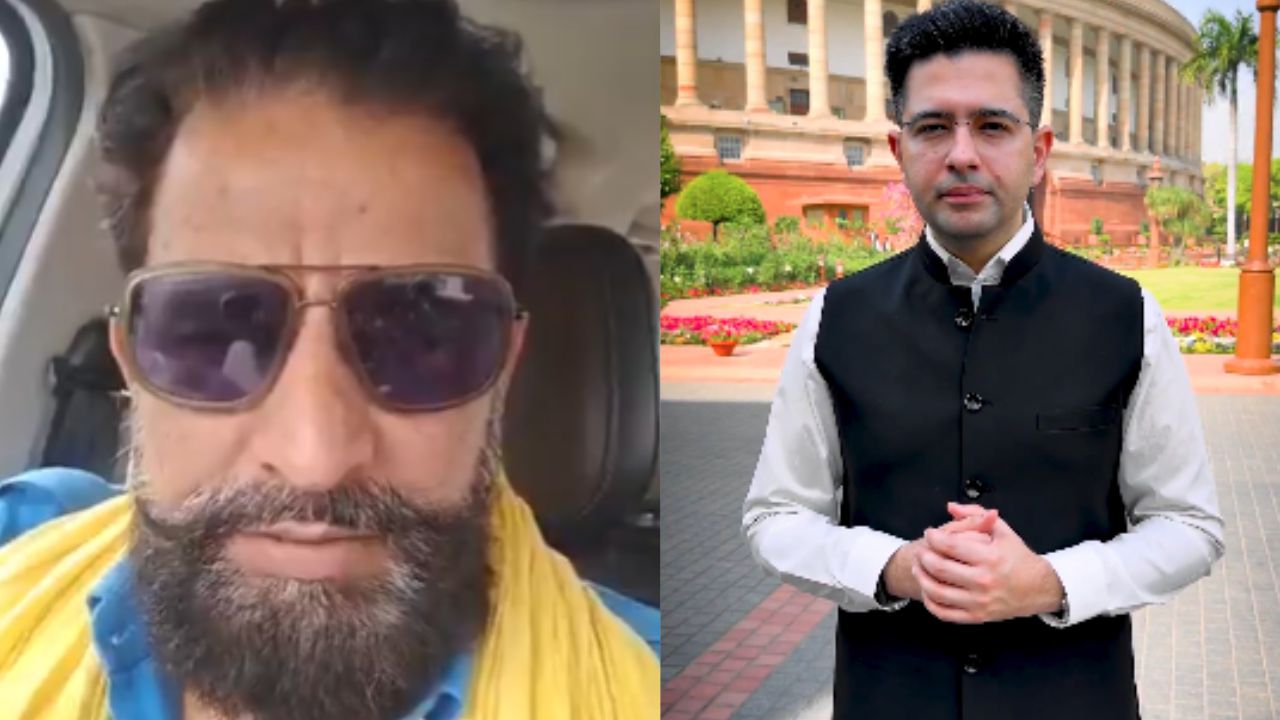 Naveen Jai Singh Attacked on raghav Chadha.
