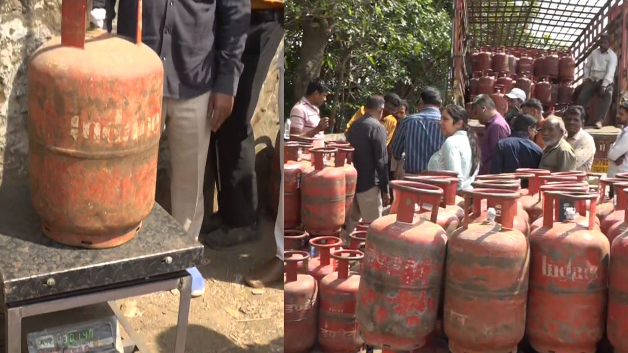 action against black marketing of gas cylinders in bhopal
