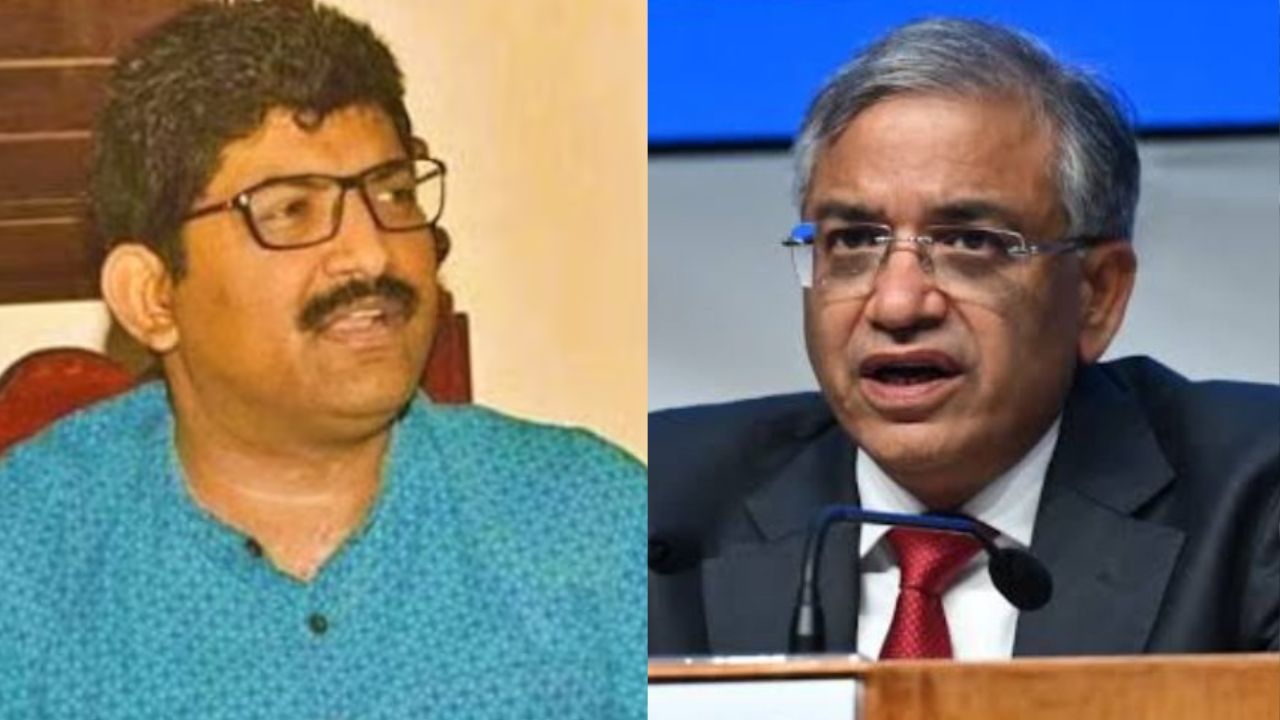 AS officer Anurag Yadav and Chief Election Commissioner Gyanesh Kumar (File Photo)