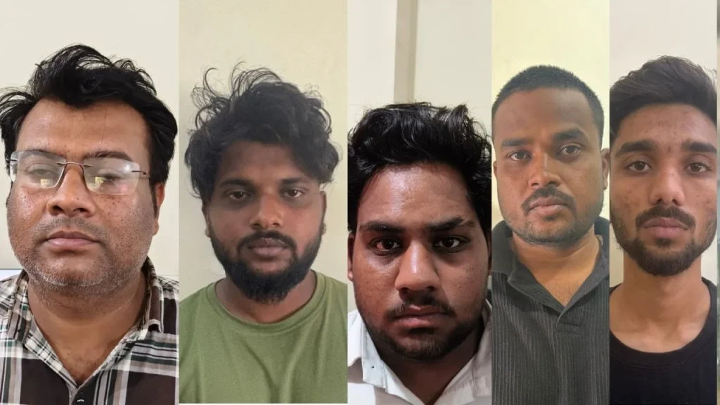 5 Accused Arrested