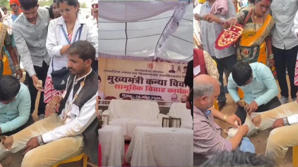 Accident at Chief Minister's Mass Marriage Ceremony