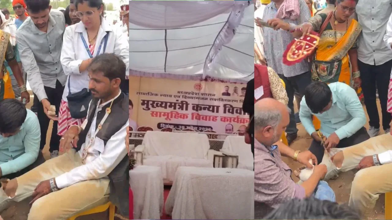 Accident at Chief Minister's Mass Marriage Ceremony