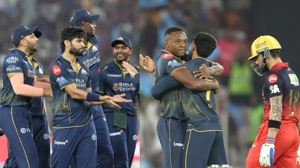GT vs RCB