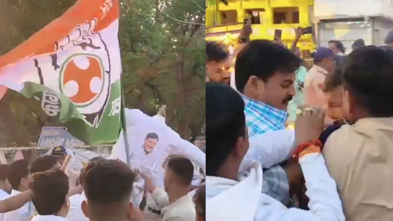 Youth Congress Protest in Chhatarpur