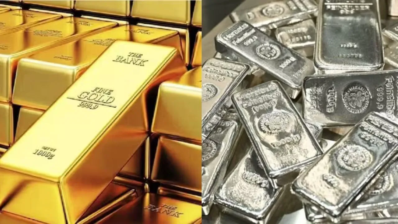 There was a jump in the prices of gold and silver.