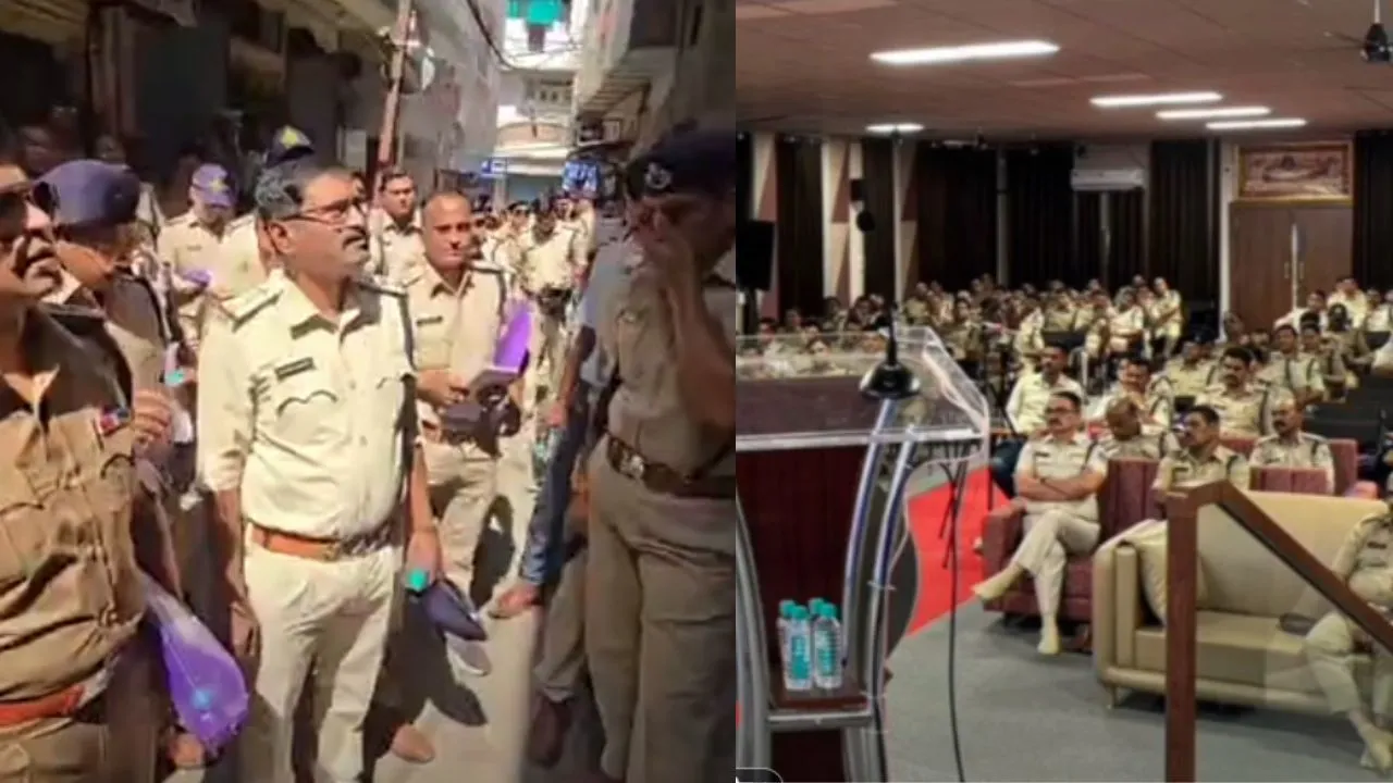 Police officers are being trained in Ujjain for Simhastha Kumbh 2028.