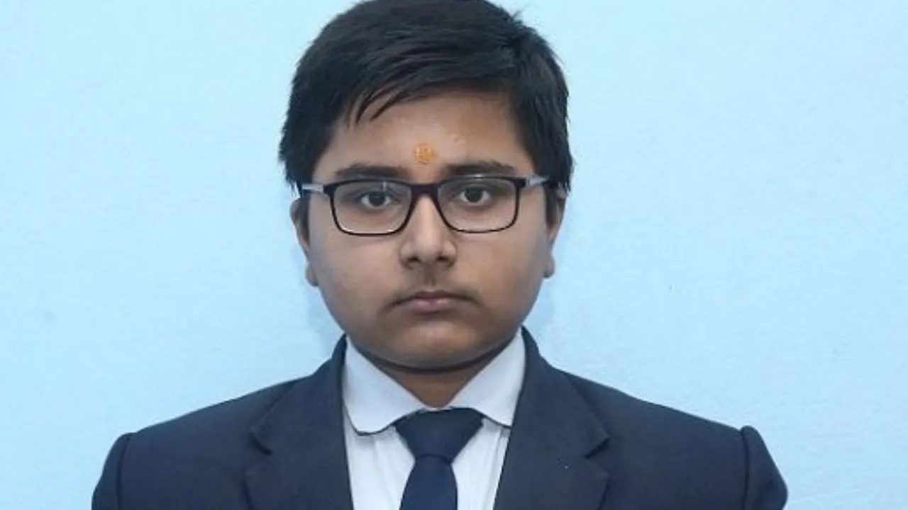 Rishikesh Tiwari has scored 98 percent marks.
