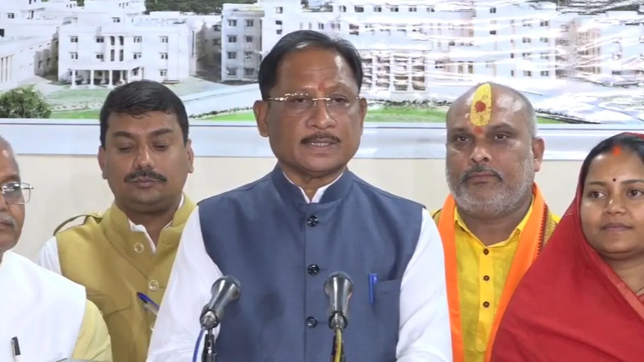Chief Minister Vishnudev Sai.