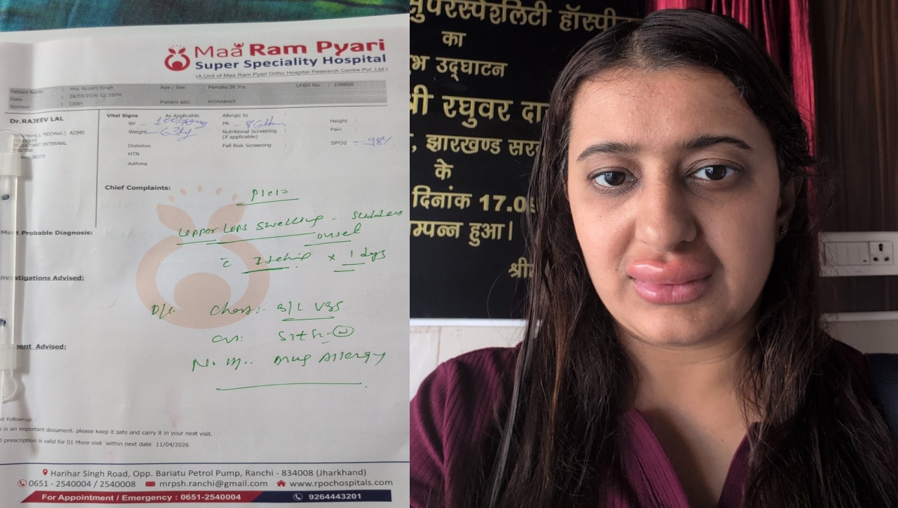 Vande Bharat Food Quality Ayushi Singh