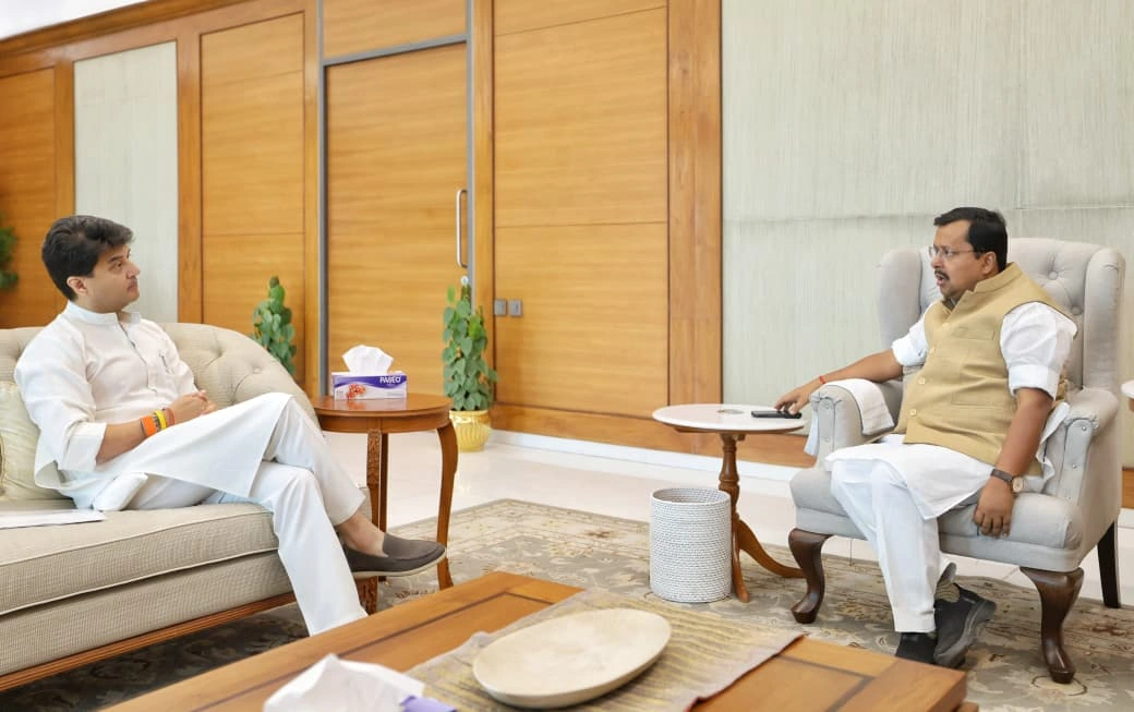 Jyotiraditya Scindia And Nitin Nabin