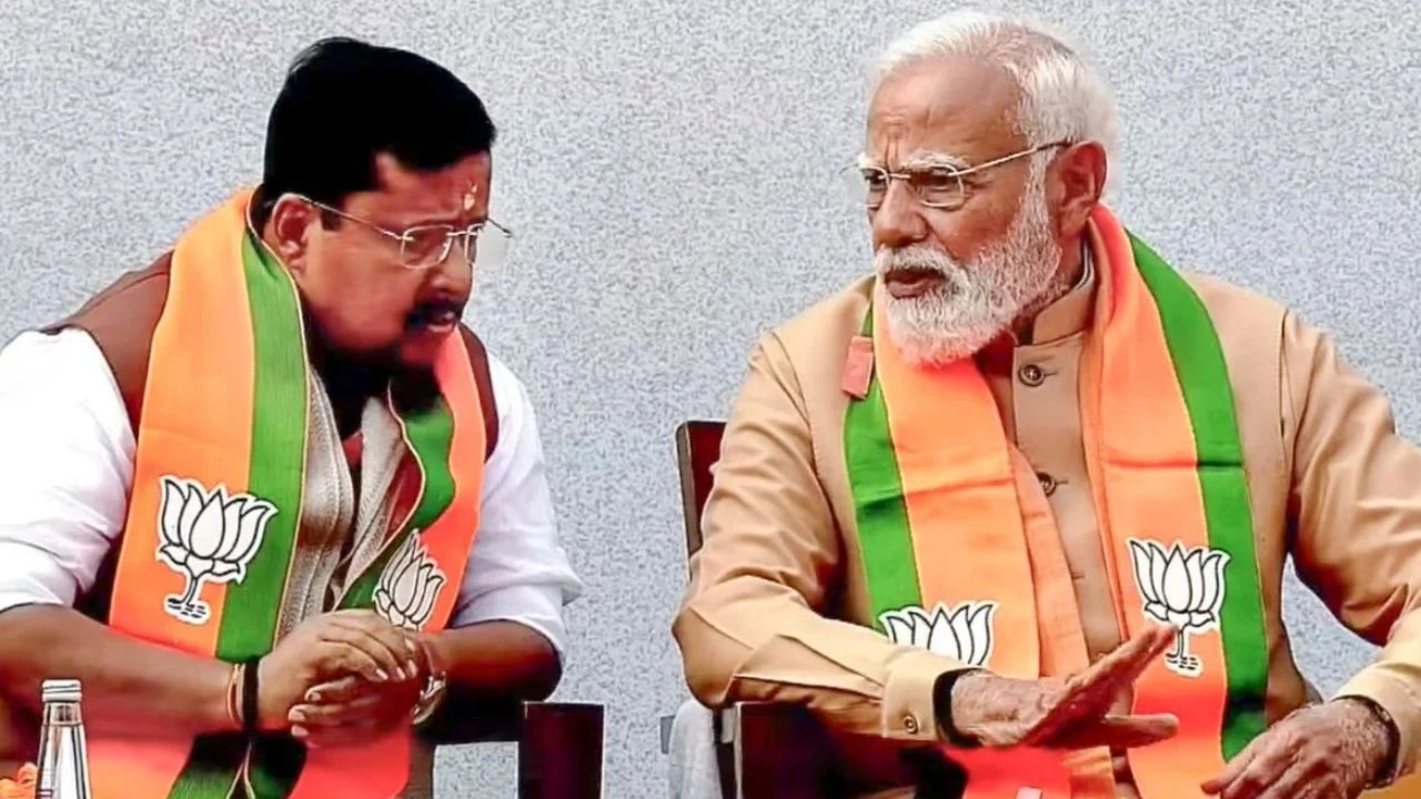 न‍ितिन नवीन और पीएम मोदी
