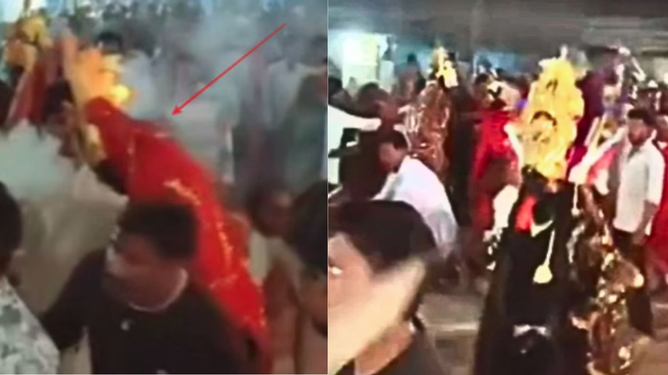 Young man dies while dancing.