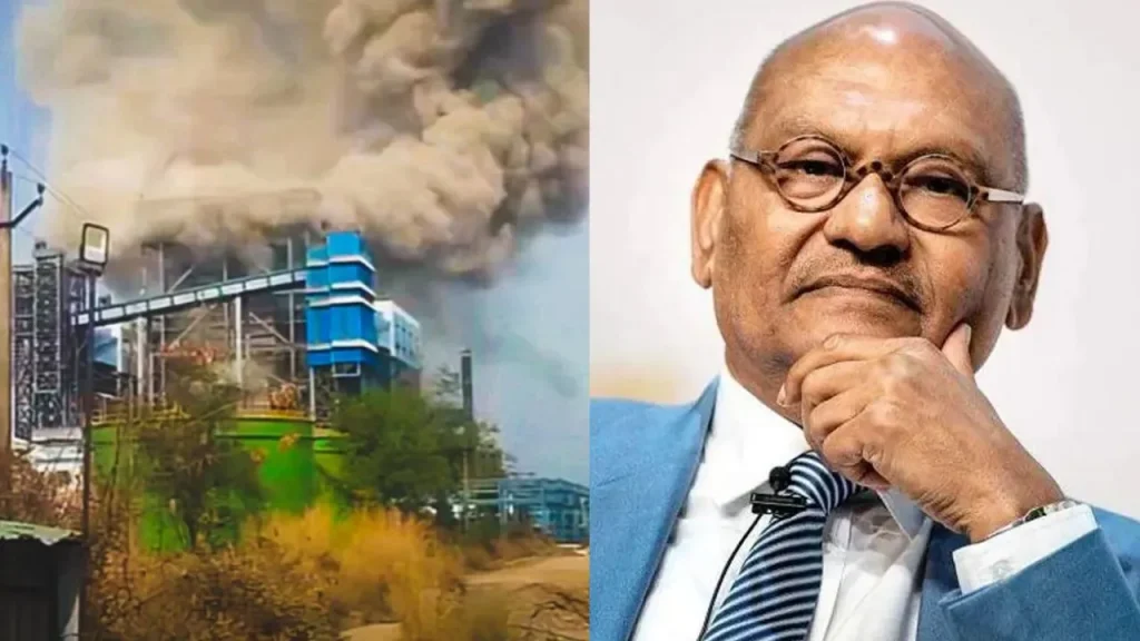 vedanta power plant blast anil agrawal