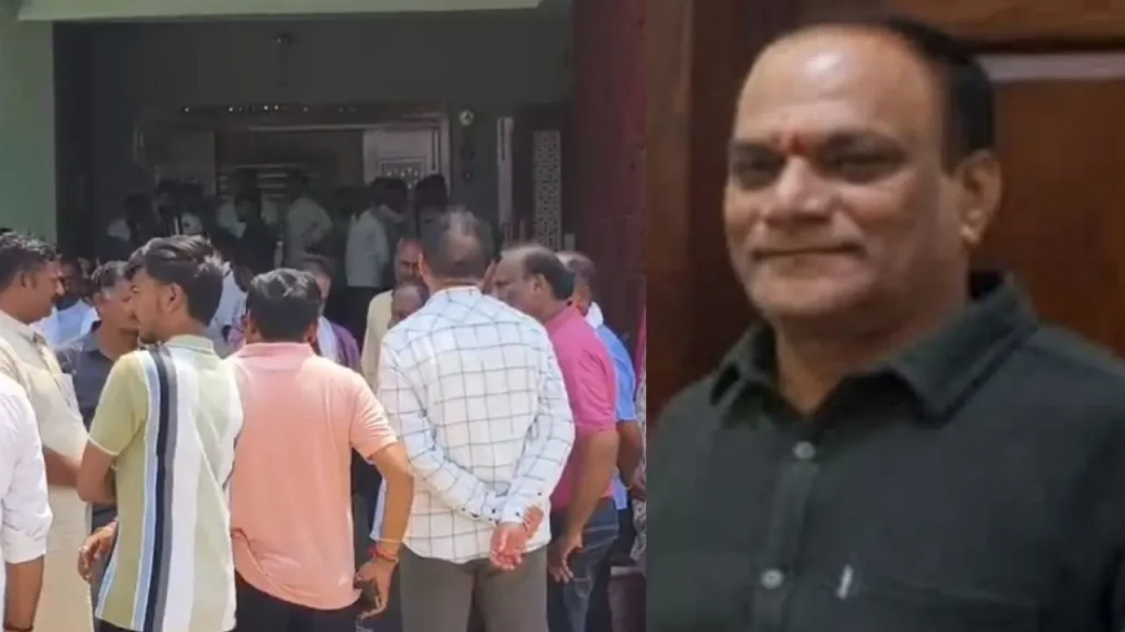 Khandwa bjp mp gyaneshwar patil younger brother Vishwanath patil found dead in well