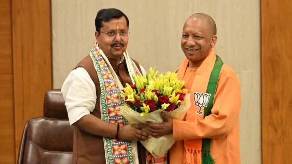 बीजेपी अध्यक्ष नितिन नबीन और सीएम योगी