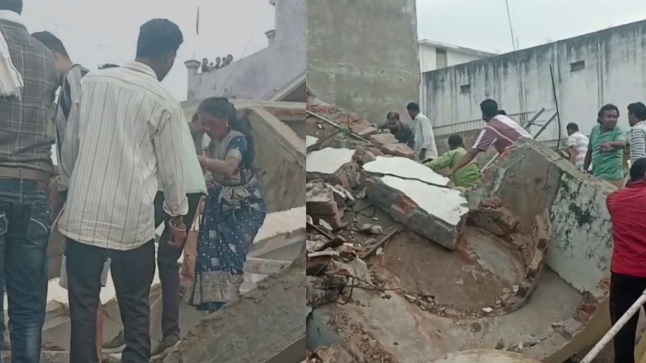 Anuppur 4 storey hotel collapsed