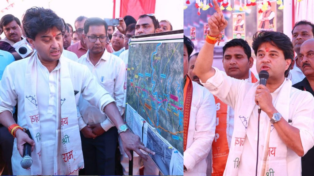 Gwalior Chambal Region Receives Development Projects Worth 7000 Crore rupees jyotiraditya scindia