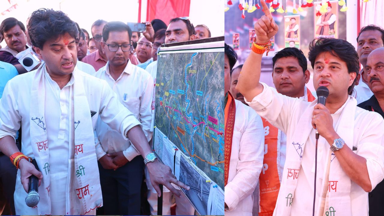 Gwalior Chambal Region Receives Development Projects Worth 7000 Crore rupees jyotiraditya scindia