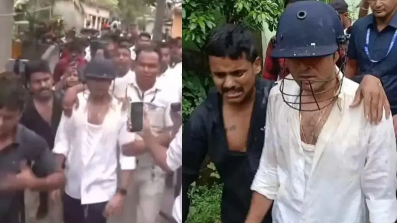 tmc-mp-abhishek-banerjee-attacked-in-sonarpur
