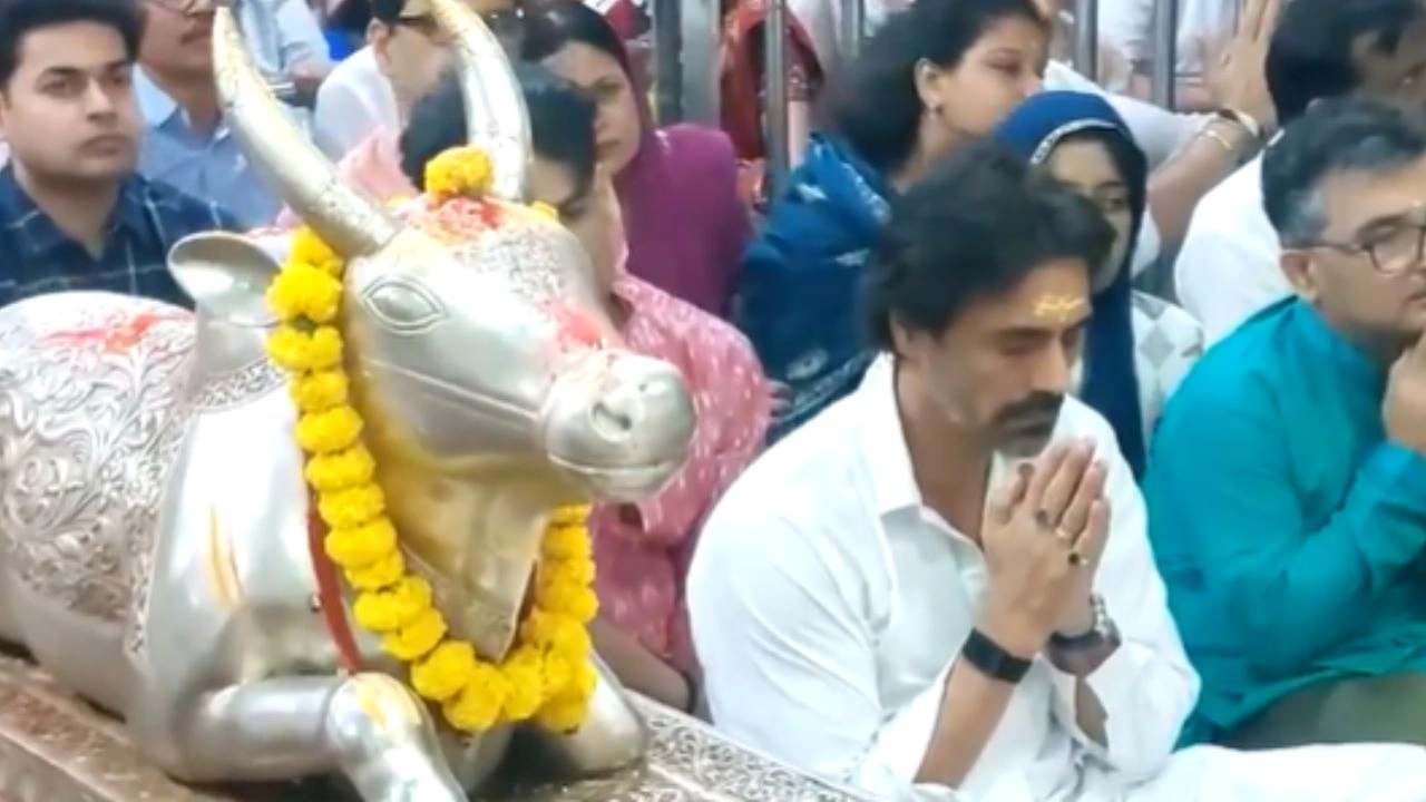Arjun Rampal Ujjain visit