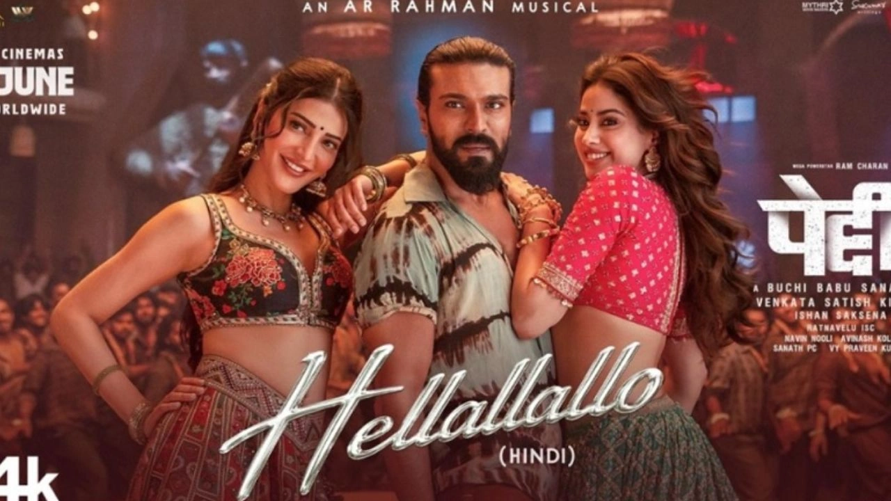 Peddi movie song
