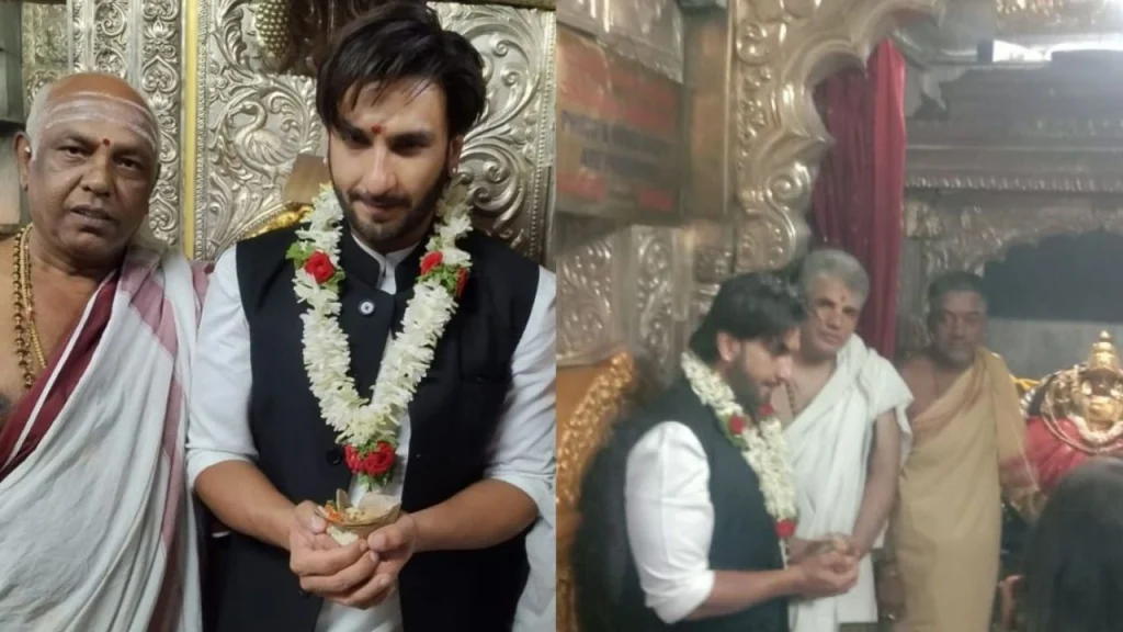 Ranveer Singh Chamundeshwari Visit