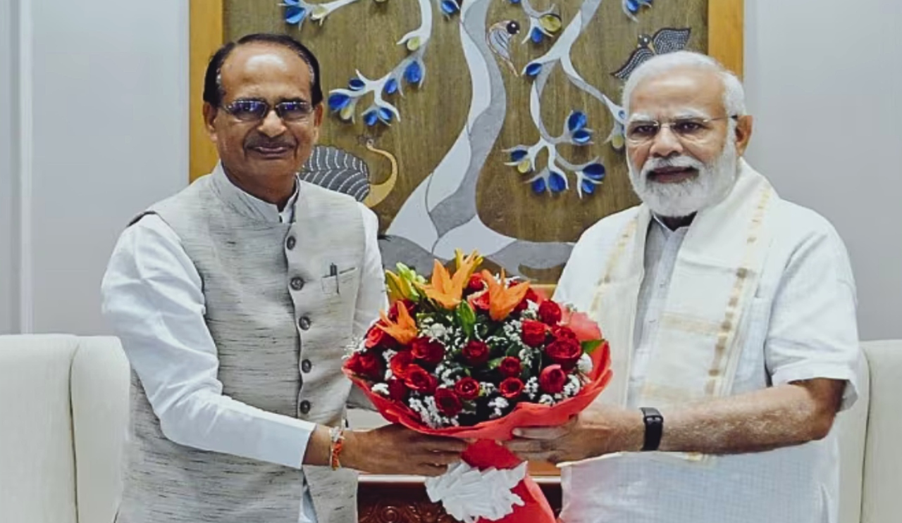 Shivraj Singh Chauhan And PM Modi