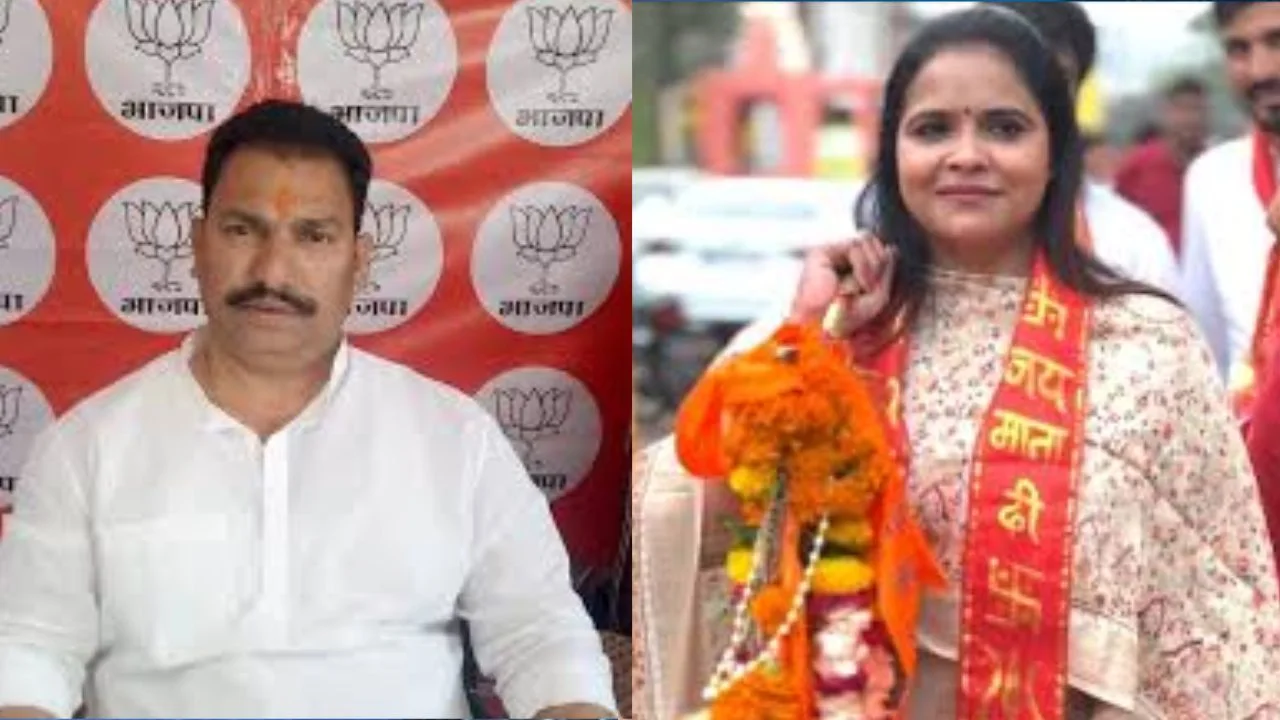 BJP MLAs Chintamani Malviya and Reena Borasi