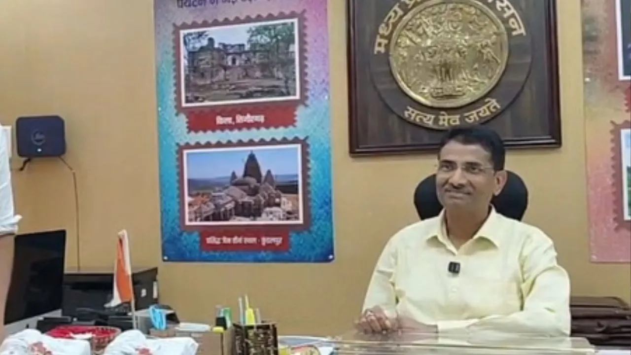 Damoh Collector Pratap Narayan Yadav (File Photo)