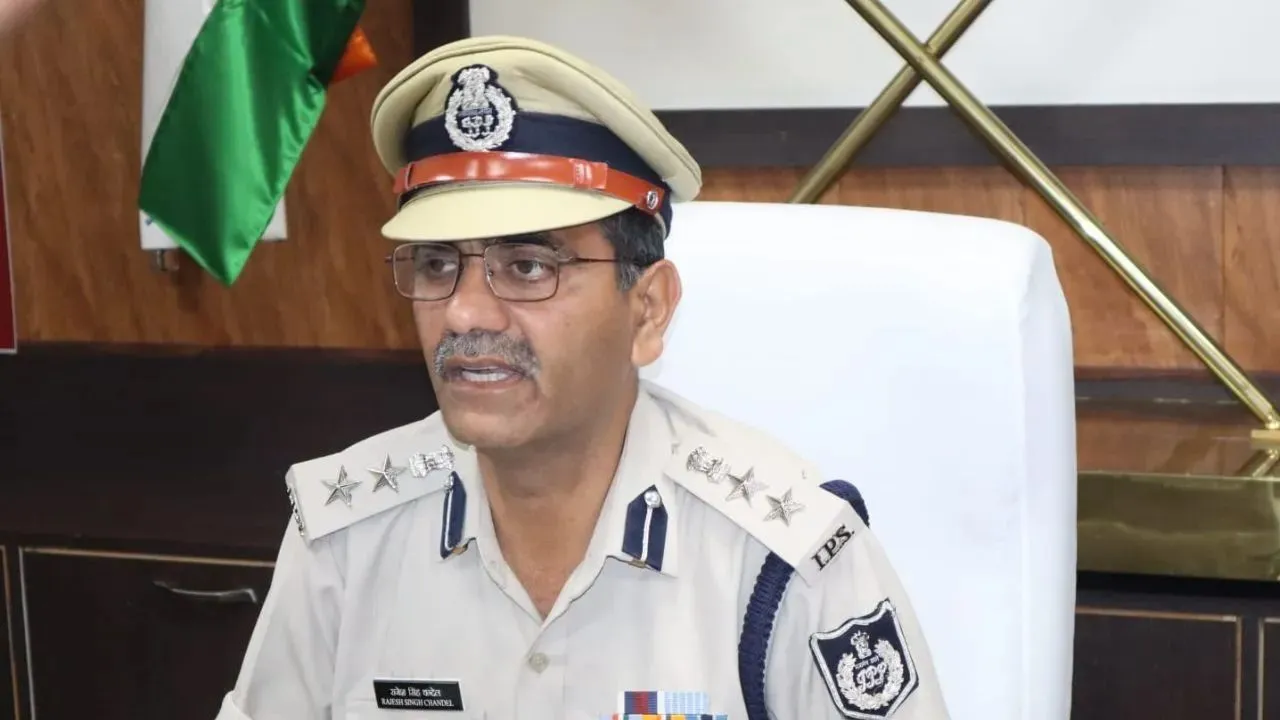 IPS Rajesh Singh Chandel (File Photo).