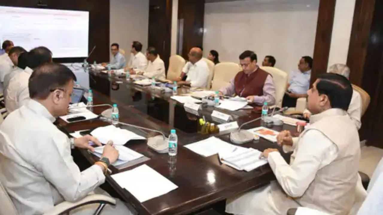 The meeting was organized under the chairmanship of CM Mohan Yadav.