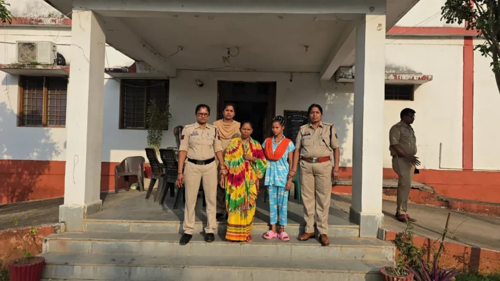 Accused woman arrested.