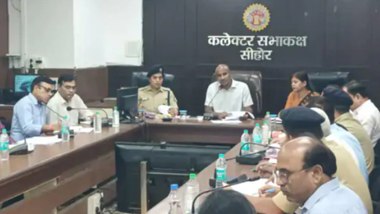 Meeting at the Collector's office