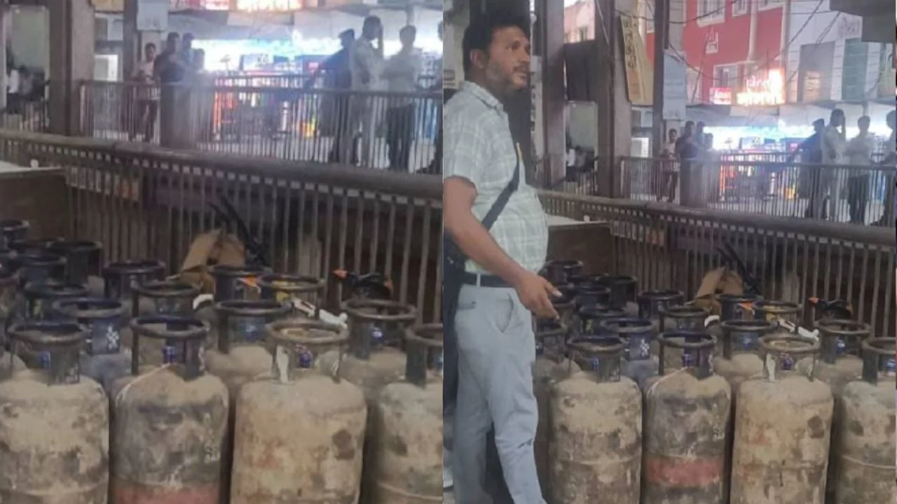 25 Commercial Gas Cylinders Seized