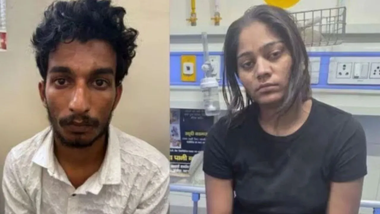 Sonam Raghuvanshi and her boyfriend Raj Kushwaha.