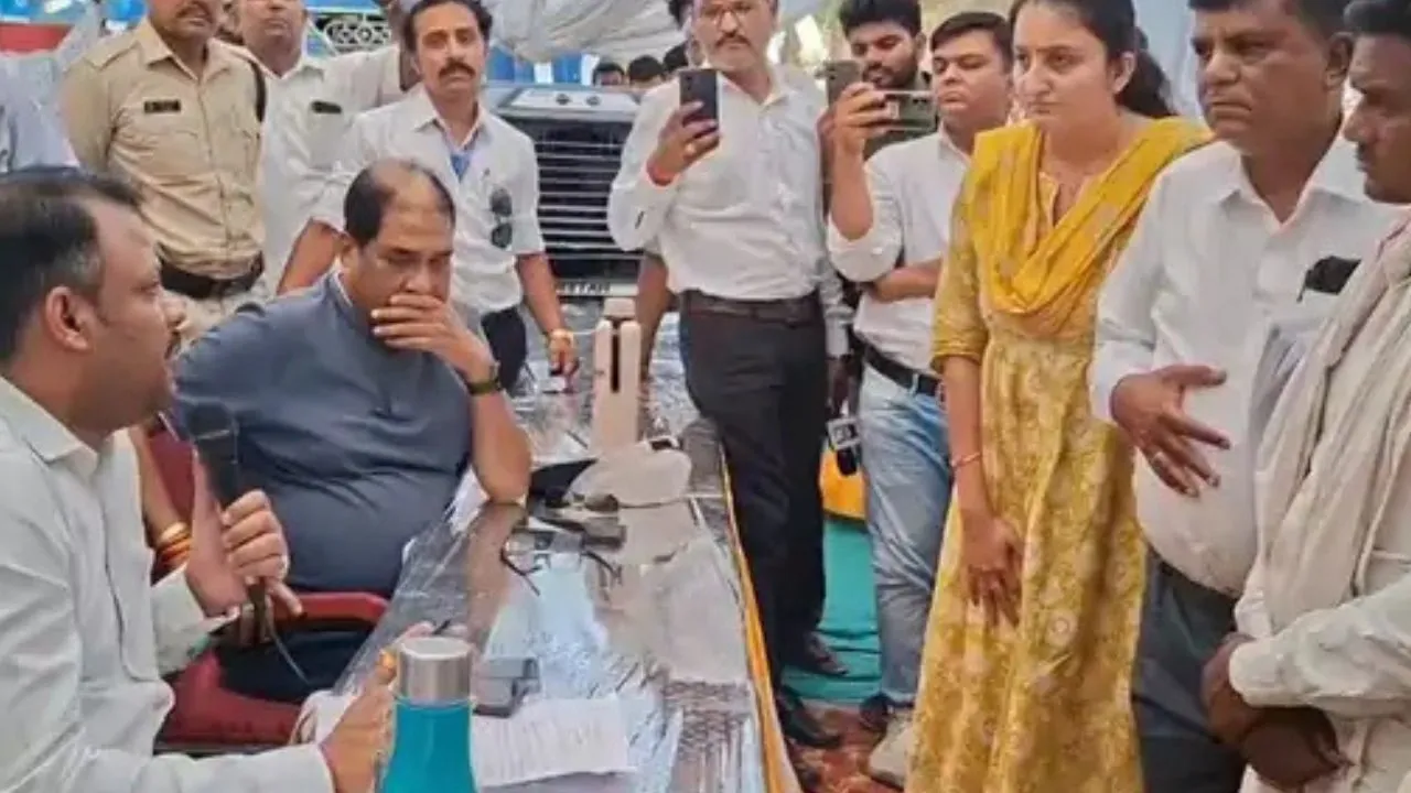 After the public hearing, the Collector immediately suspended the engineer and two Patwaris.