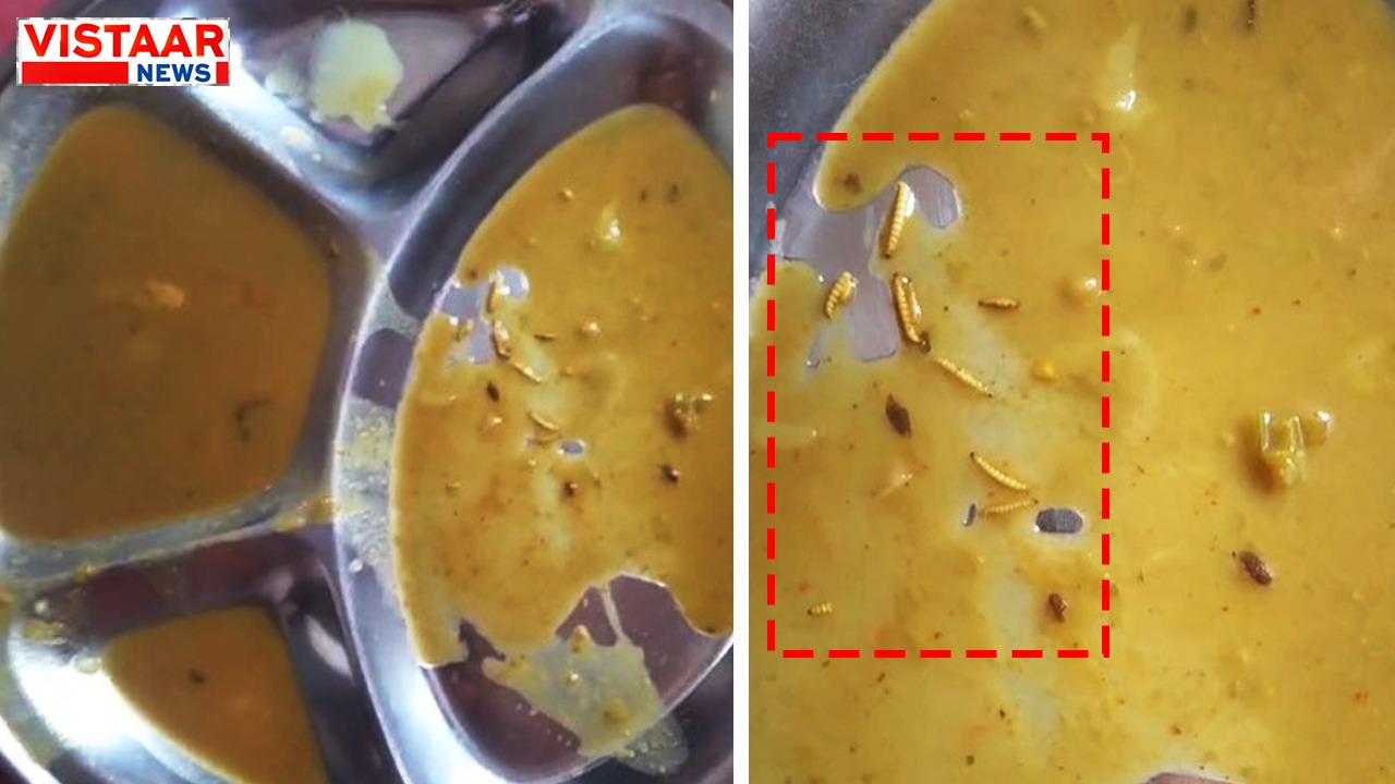 In Sheopur, children were served pulses infested with insects at the Anganwadi centre.