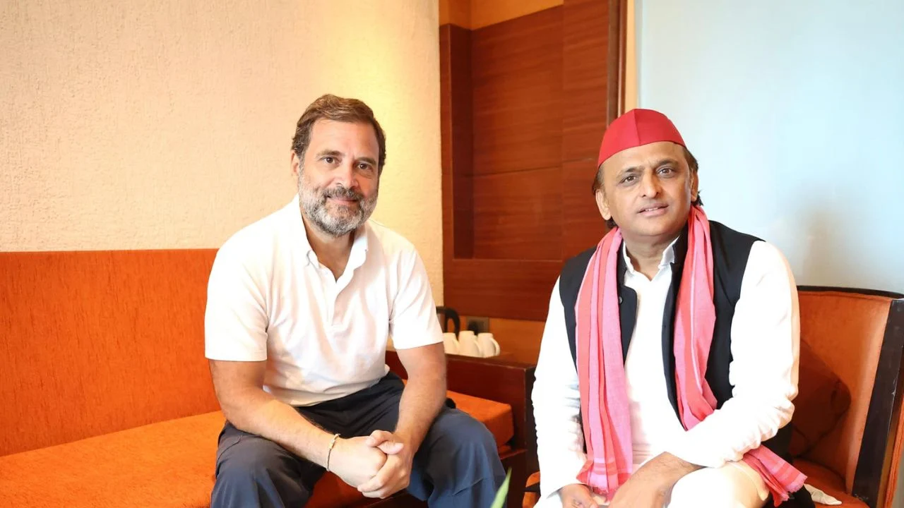 राहुल गांधी और अख‍िलेश यादव