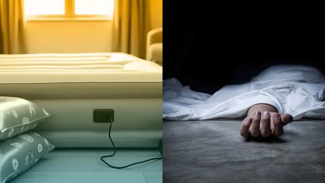 Bhopal electric air mattress blast fire ex serviceman dies