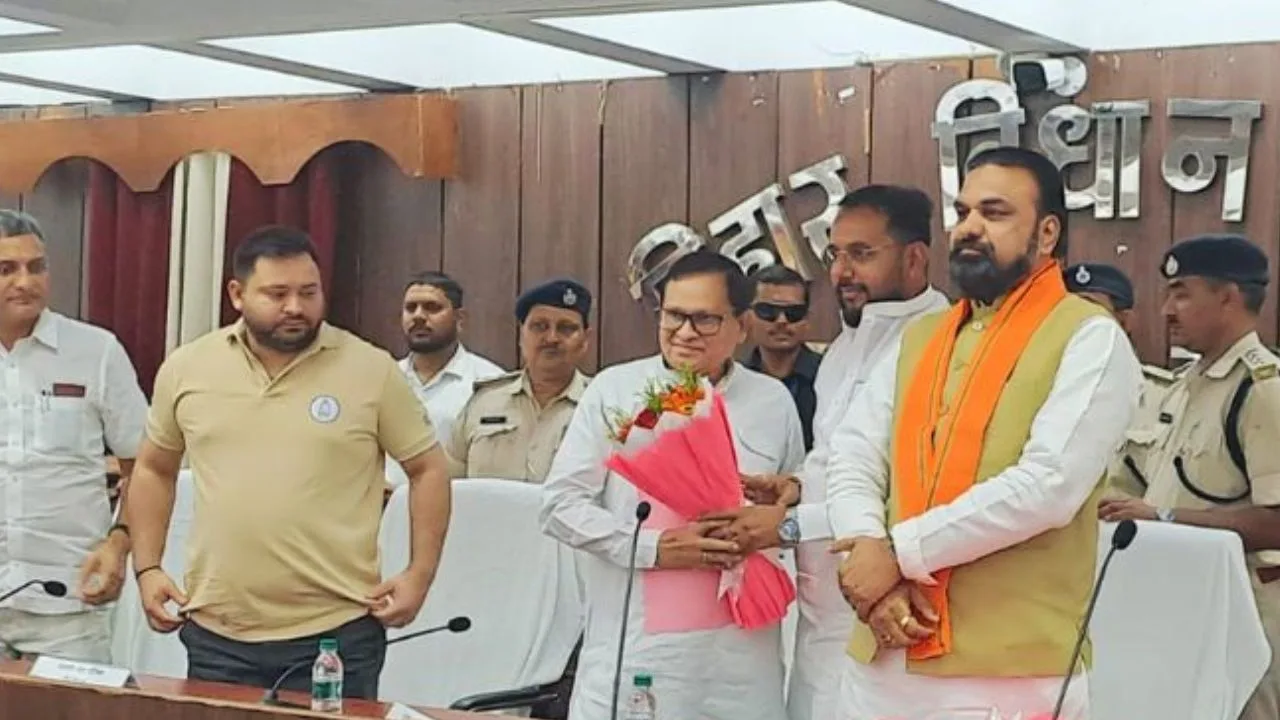 सीएम सम्राट और तेजस्‍वी यादव