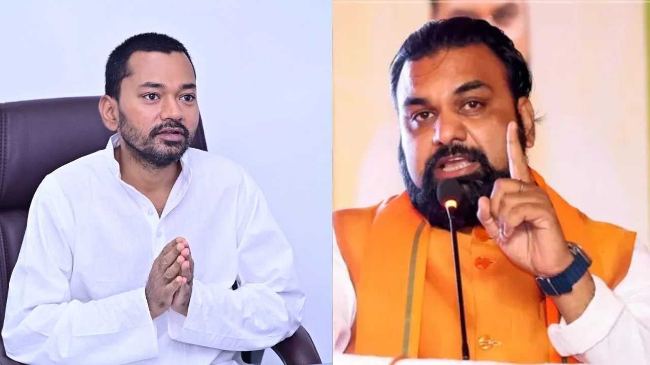 न‍िशांत कुमार और सम्राट चौधरी