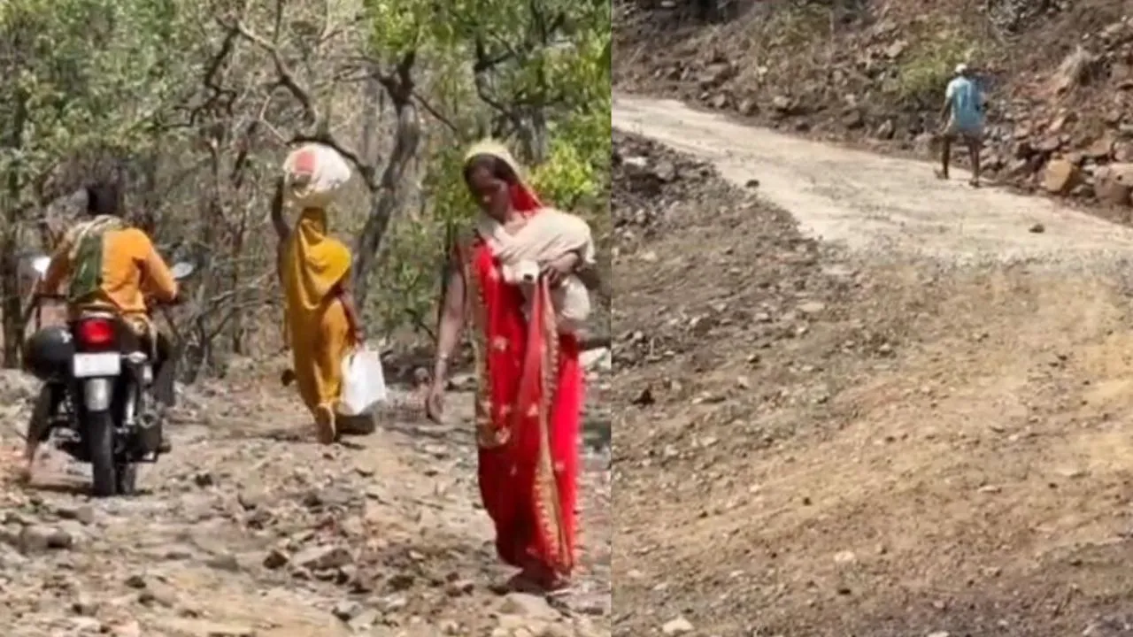 dindori sansad adarsh gram baghad village people are suffering for basic needs