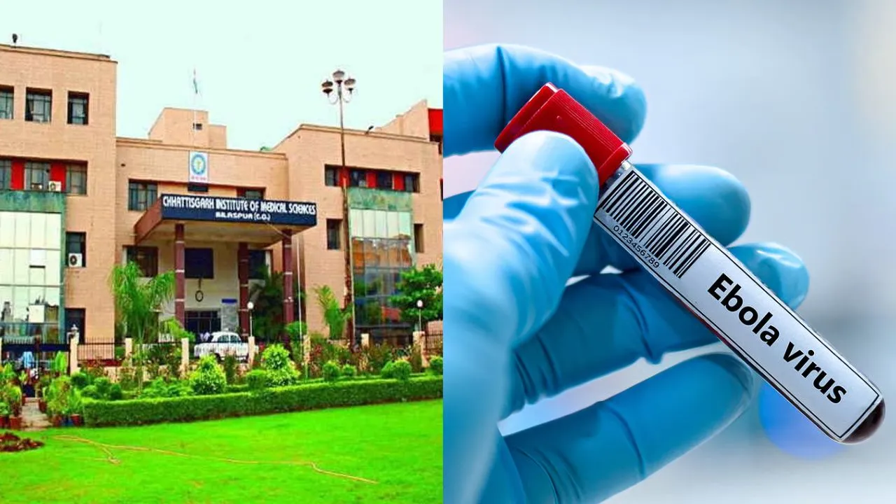 Bilaspur ebola virus high alert rtpcr test begin in cims