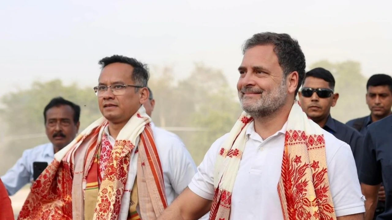 गौरव गोगोई और राहुल गांधी