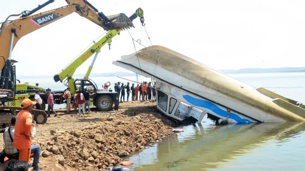 jabalpur bargi dam incident all workers of cruise are out sourced company wheat quality testing