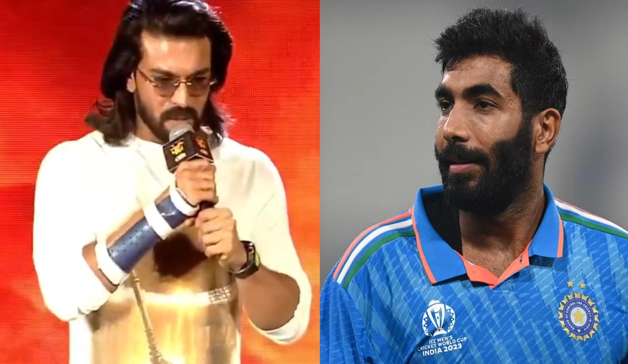 jashpreet Bumrah And Actor Ramcharan