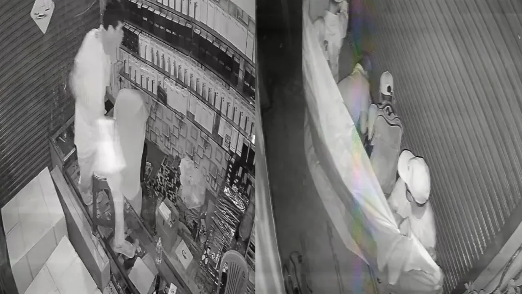 katni crime news thieves stole 50 mobile phones from shop