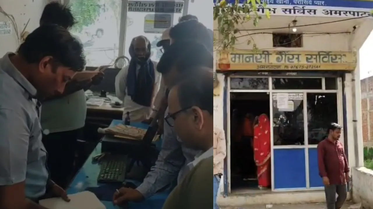maihar fir registered against two gas agencies for irregularities in distribution
