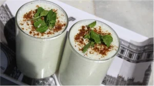 mint lassi recipe